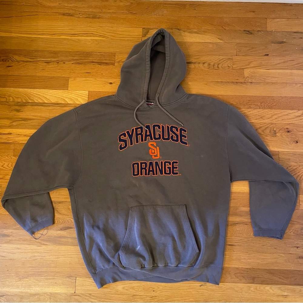 Gray Syracuse Orange Hoodie